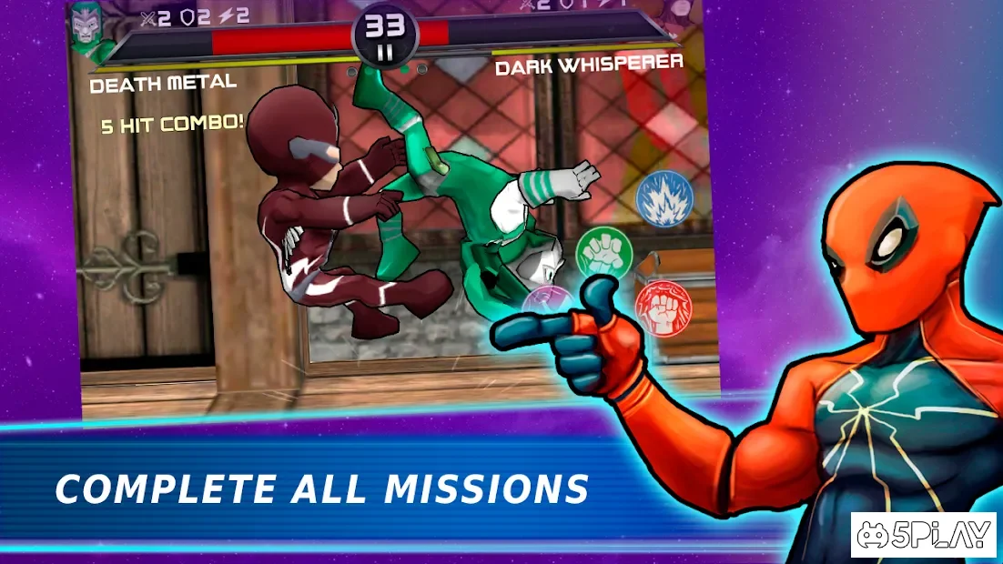 Супергерои против злодеев 3 - Бесплатная боевая 2.8