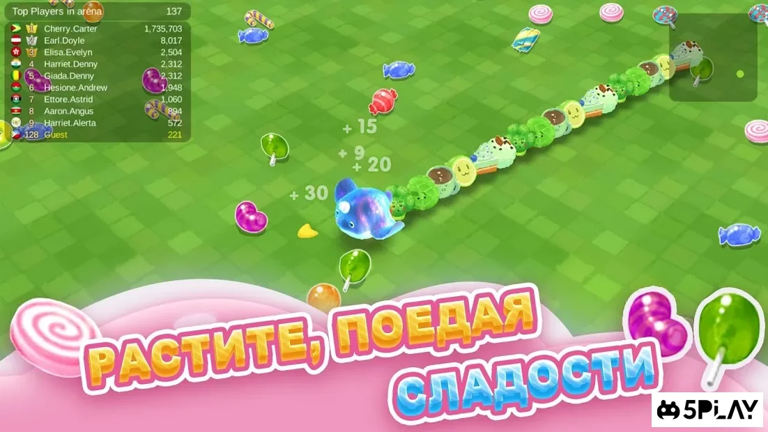 Sweet Crossing: Snake.io 1.2.3.2018