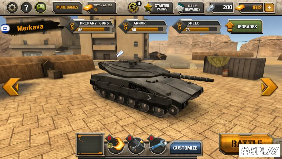 Танковая сила: Герой войны 1.21