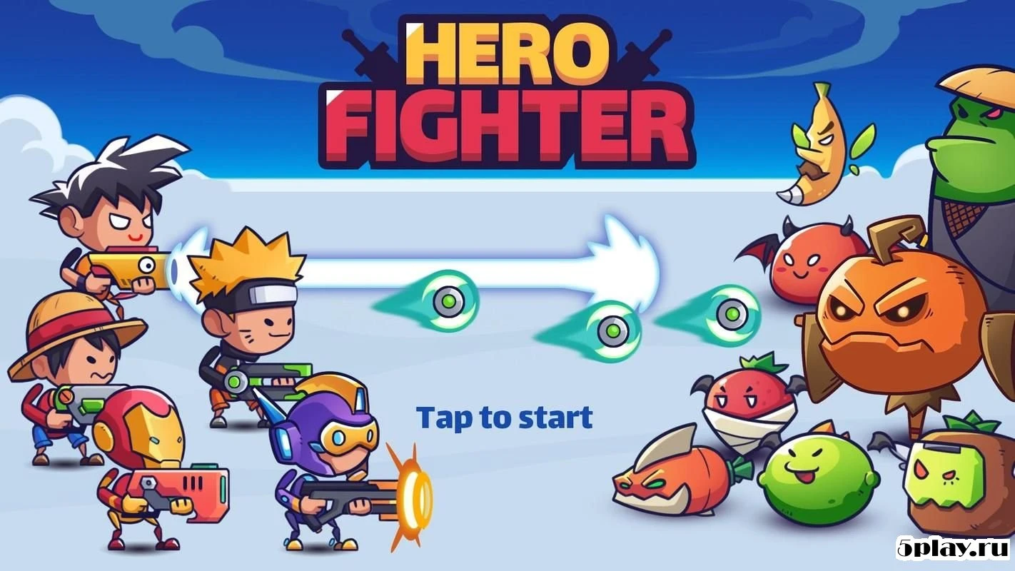 Tap Tap Stickman Heroes - Idle Fruit Monster Fight 1.2
