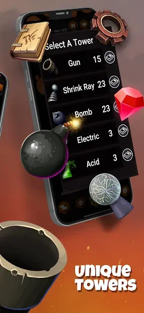 Tower Ball - Incremental Tower Defense 111