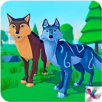 Wolf Simulator Fantasy Jungle