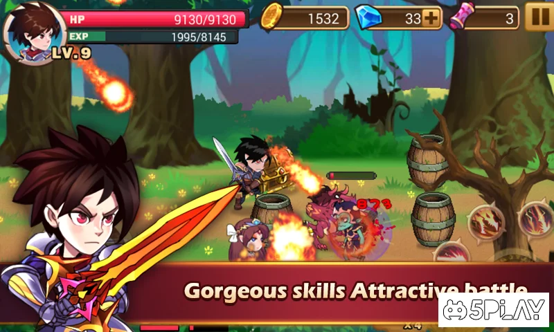 Храбрый Истребитель: Месть Демона 2.3.4