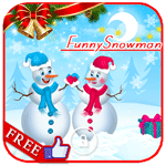 Кумедний сніговик LWP