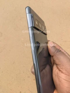 Дизайн ще не оголошеного Pixel 7 Pro, показаний на фотографії 