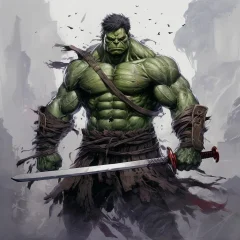 Нейронна мережа перетворила супергероїв та суперзаводів у самурай