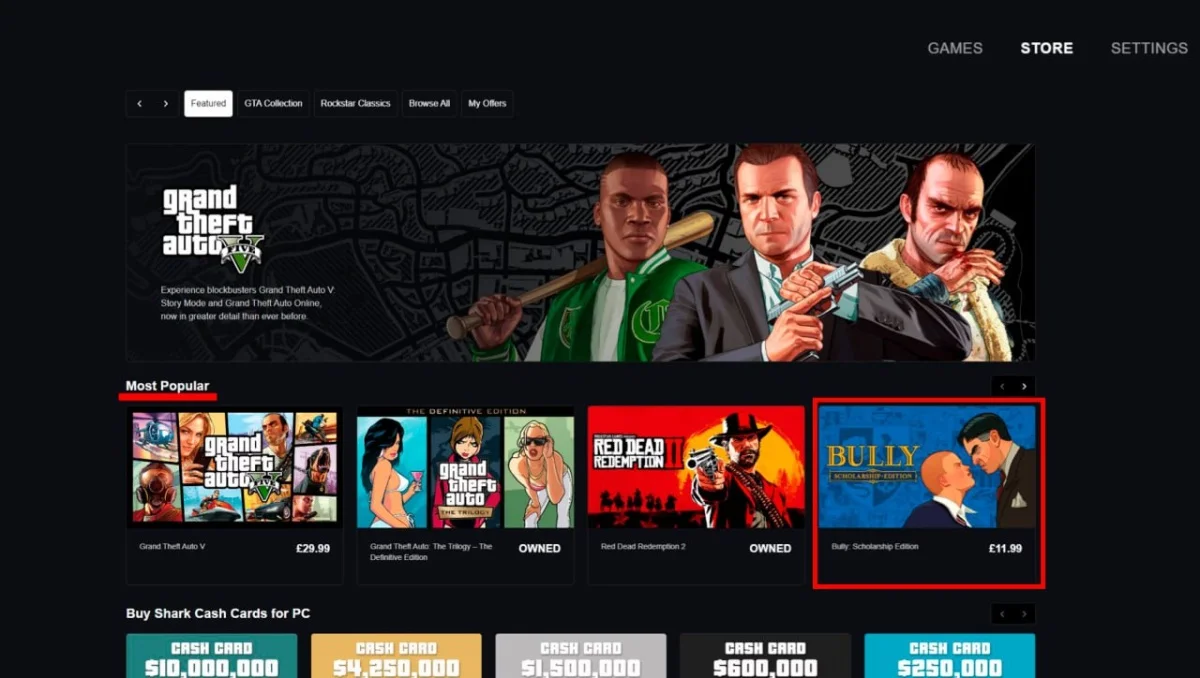 Хуліган - ще одна з найпопулярніших ігор Rockstar