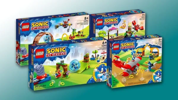 LEGO готує чотири набори, присвячені франшизі "Sonic"