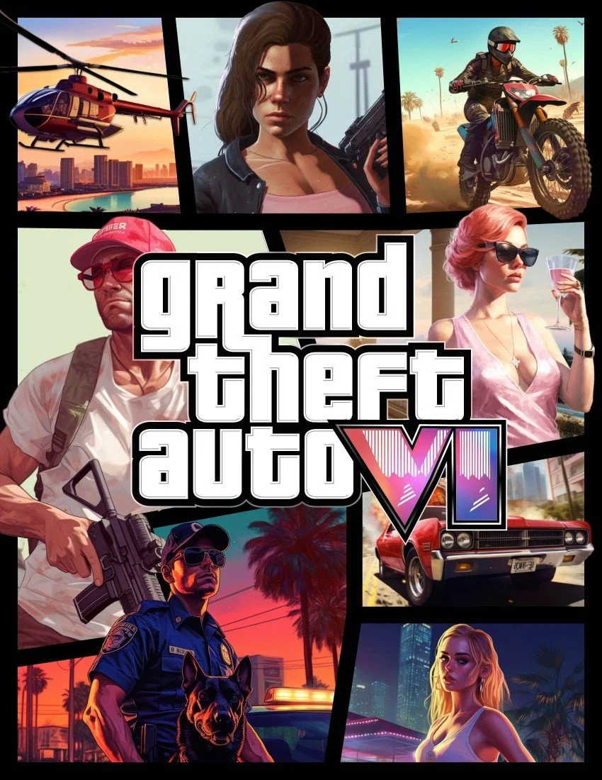 Вболівальники показали свої версії обкладинок для GTA 6