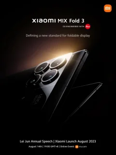 Xiaomi Mix Fold 3 отримав офіційний тизер