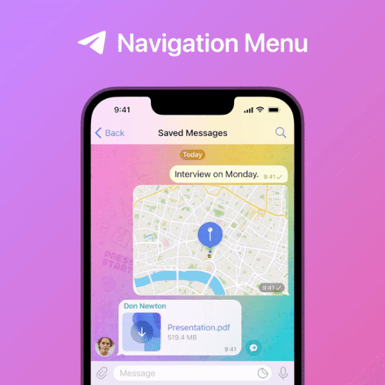 Telegram отримав перше основне оновлення у 2022 році