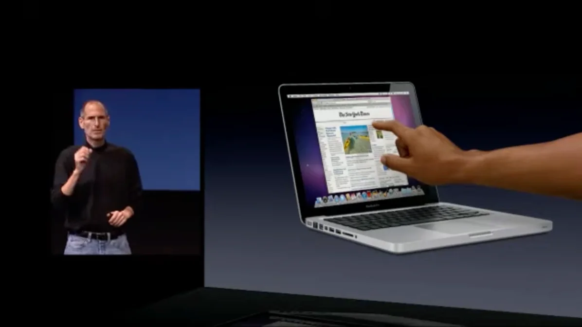 Apple випустить MacBook із сенсорним екраном?