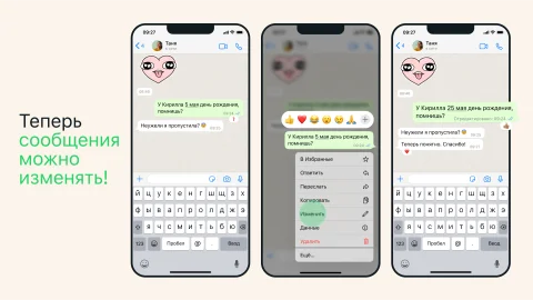 WhatsApp отримав функцію від Telegram. Її зовнішність чекала кілька років