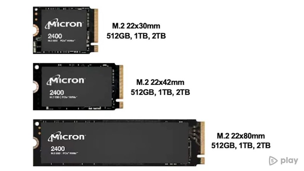 Micron представив мініатюрний SSD з об'ємом 2 Тб