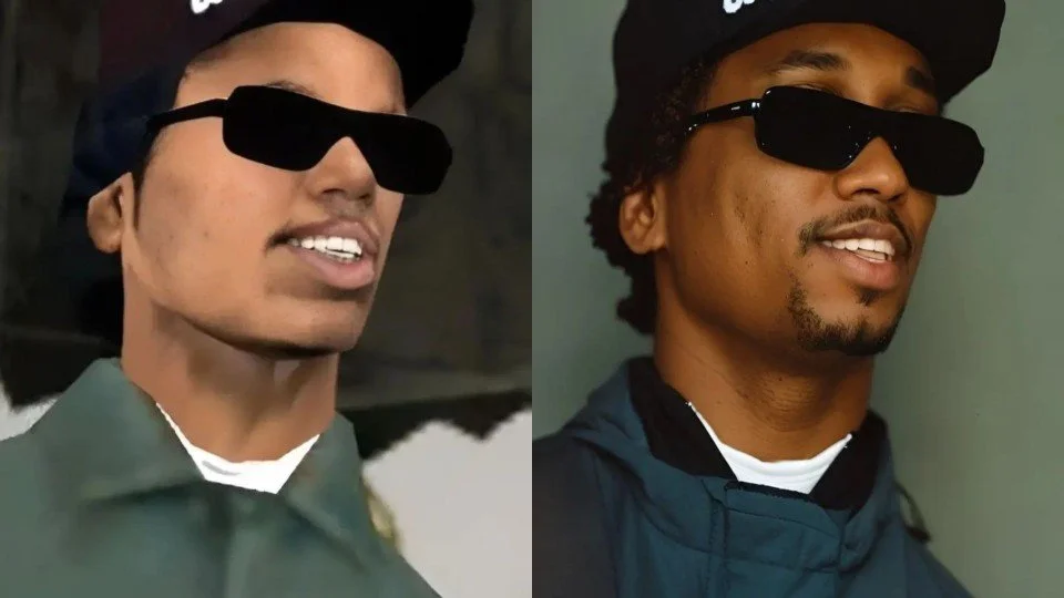 Нейронна мережа, виготовлена ​​з персонажів GTA: Сан -Андреас Реальні люди