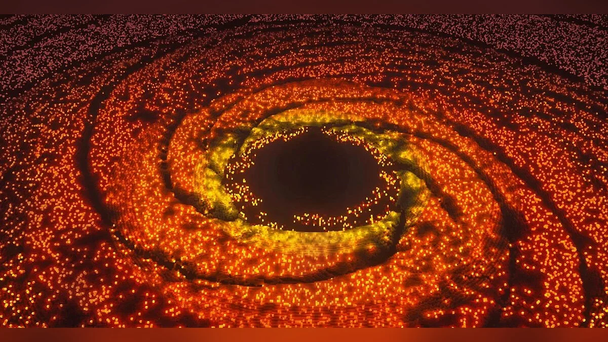 Користувач створив чорну діру в Minecraft 