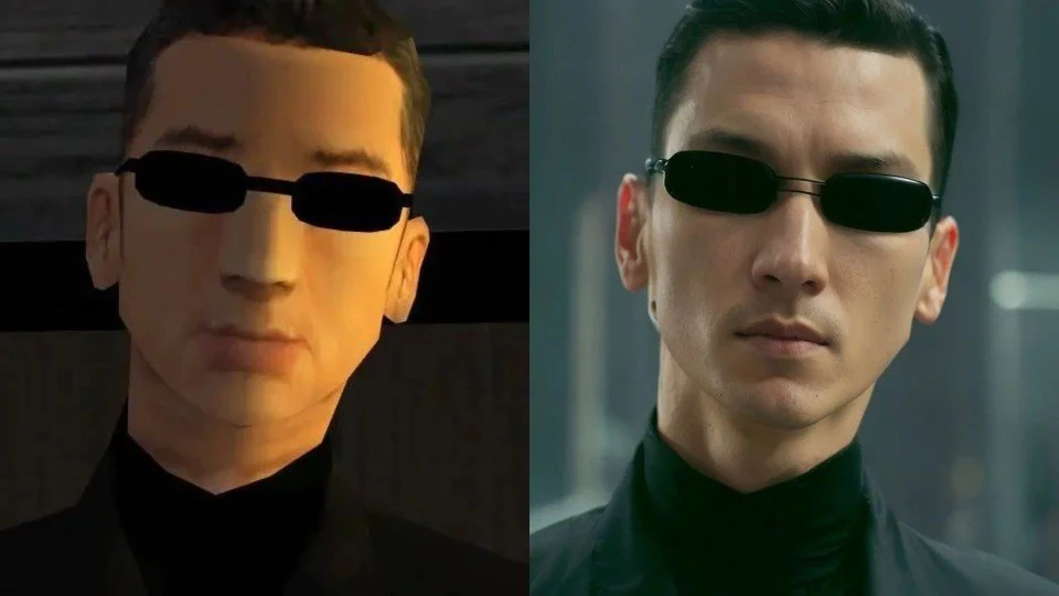 Нейронна мережа, виготовлена ​​з персонажів GTA: Сан -Андреас Реальні люди