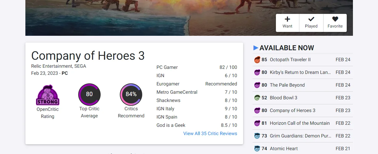Думки професійних критиків та гравців щодо компанії Heroes 3 були розділені
