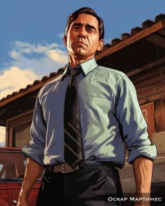 Нейронна мережа передала персонажів популярного ситкома "офісу" до налаштування GTA