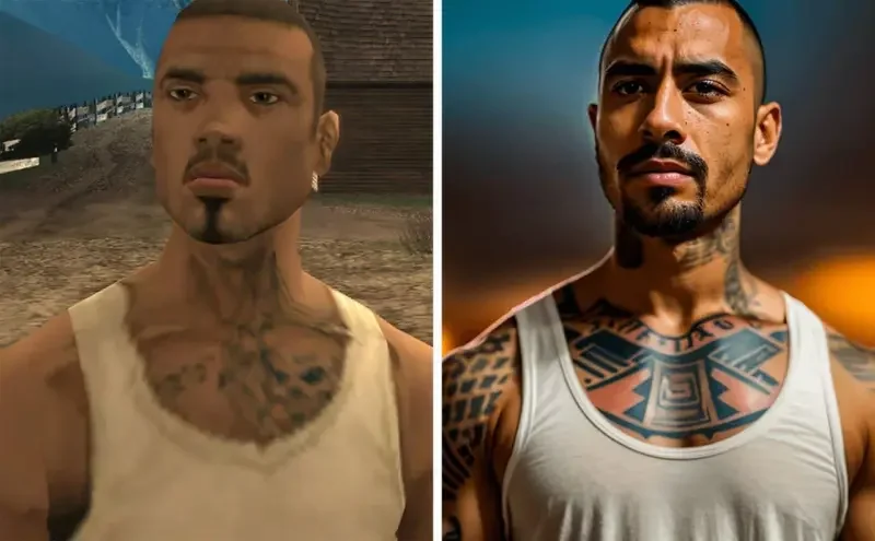 Ентузіаст за допомогою нейронної мережі показав, як персонажі GTA: Сан -Андреас насправді