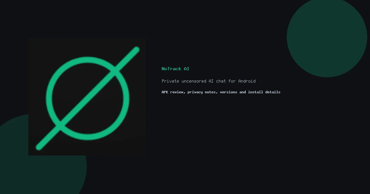 NoTrack AI review: chat de IA privado y sin rastreo para Android