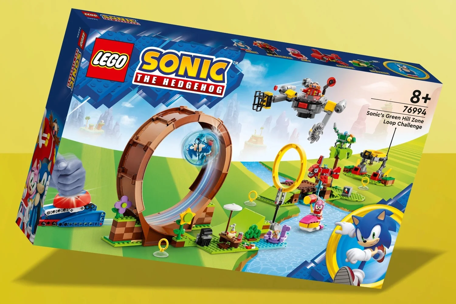 LEGO готує чотири набори, присвячені франшизі "Sonic"