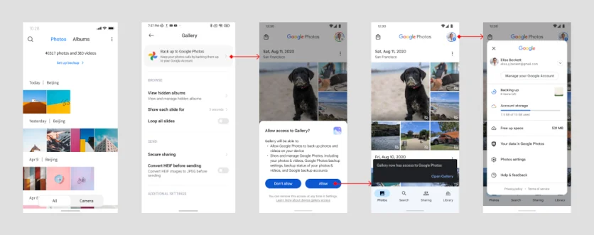 Xiaomi синхронізує галерею MIUI з Google Photos 
