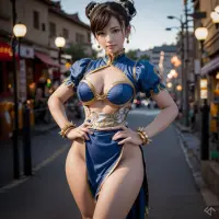 Нейронна мережа відтворила героїню Чуна Лі з серії «Стріт -винищувач»