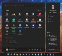 Windows 11 оновлює меню "START" за допомогою інтеграції за допомогою смартфонів Android