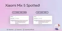 Xiaomi Mix 5 та 5 Pro: ймовірні характеристики, вартість та умови оголошення