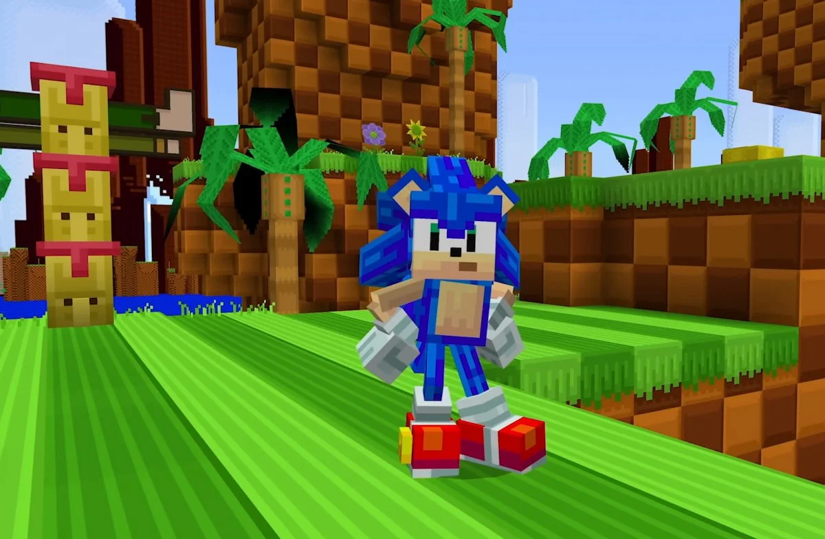 Minecraft отримає більше вмісту на тему Sonic The Hedgehog