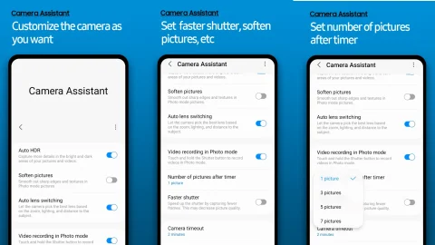 Функція флагманських смартфонів Samsung Galaxy S виражена на інші моделі